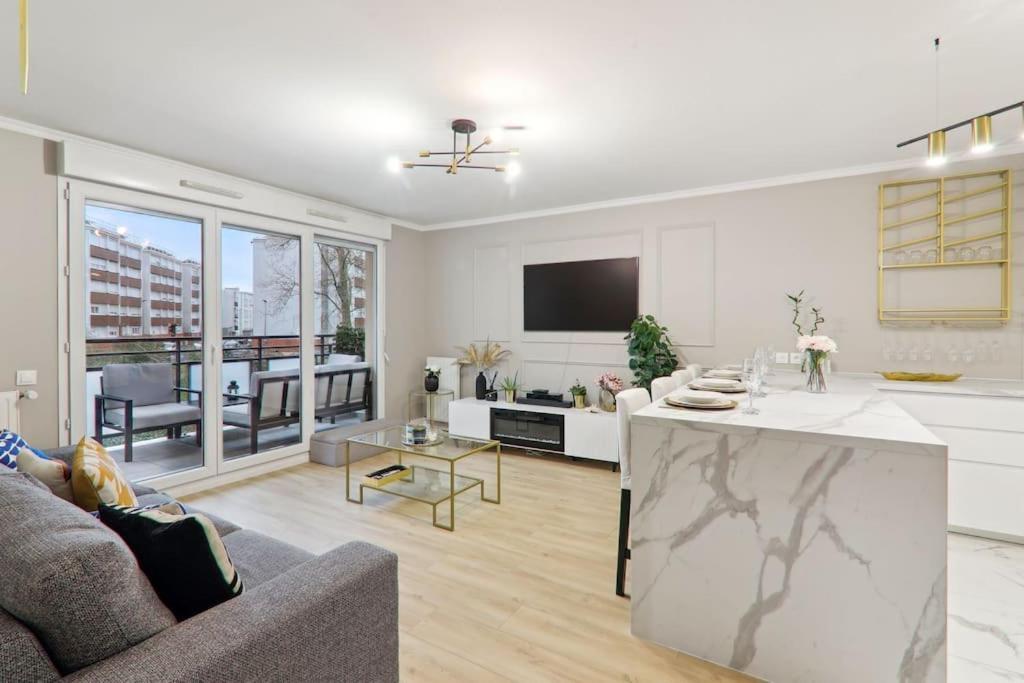 Appartement Design Pres Defense Bezons Dış mekan fotoğraf