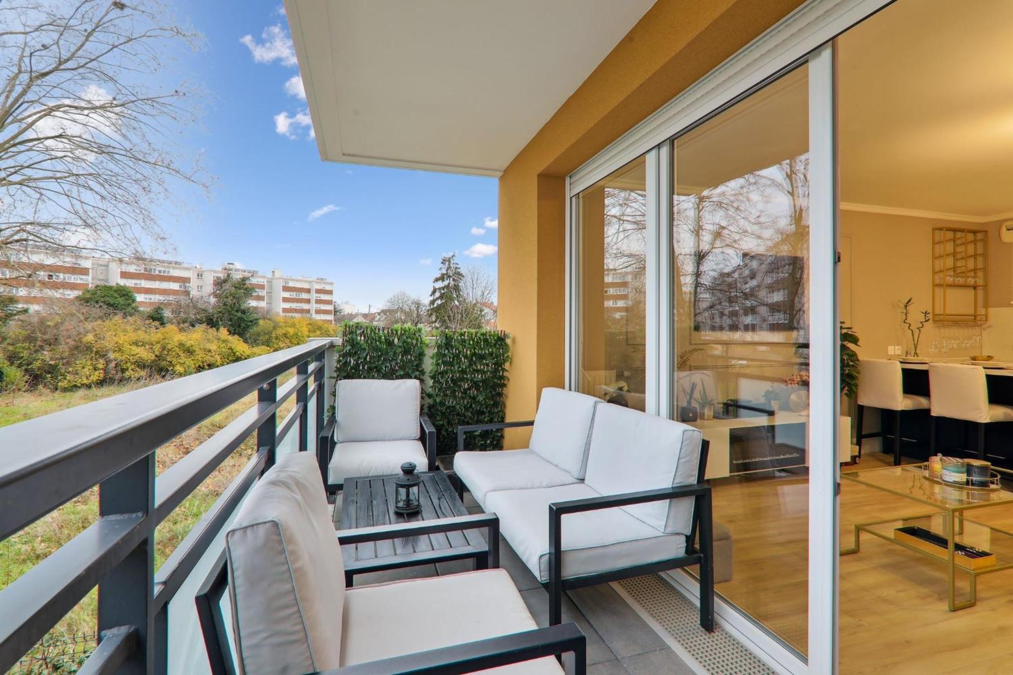 Appartement Design Pres Defense Bezons Dış mekan fotoğraf